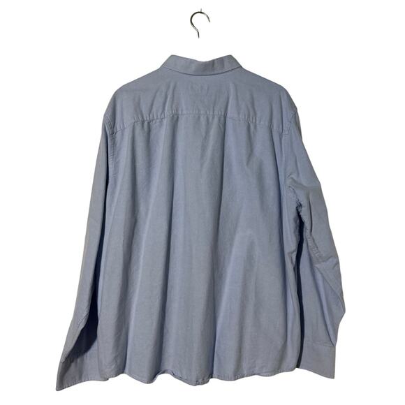 UNTUCKit Rioja Button Down Men's Shirt Long Sleeve Oxford Blue XXX-Large - Picture 3 of 7